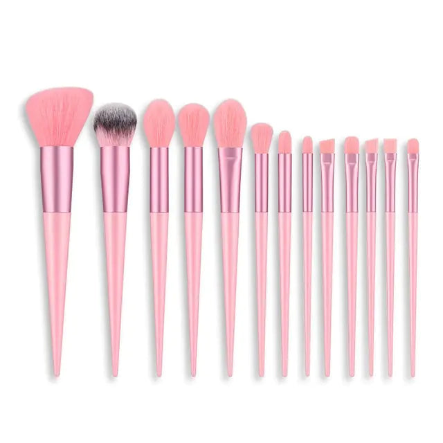 13Pcs Soft Fluffy Makeup Brushes Set