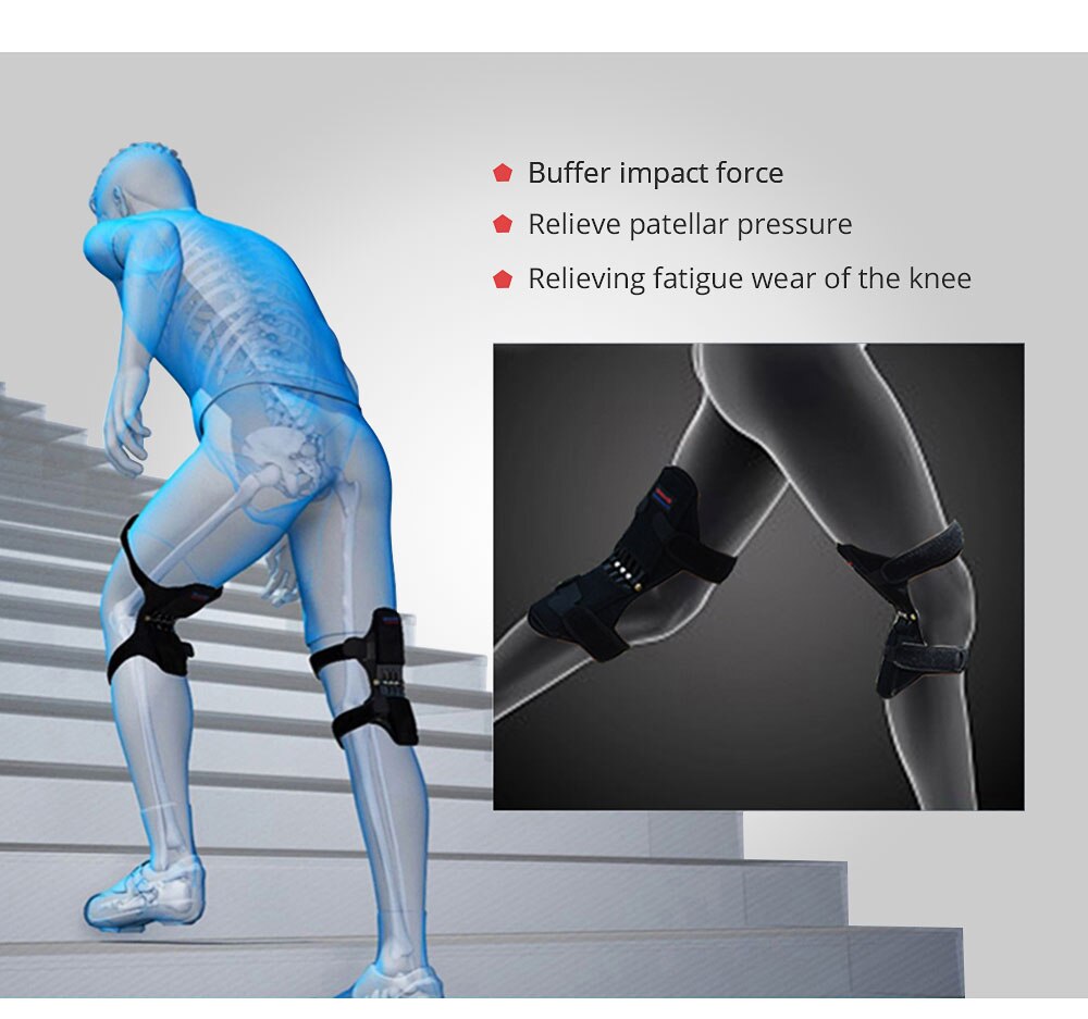 Breathable Power Lift Joint Support Bandage Knee Pad (Private Listing 240)