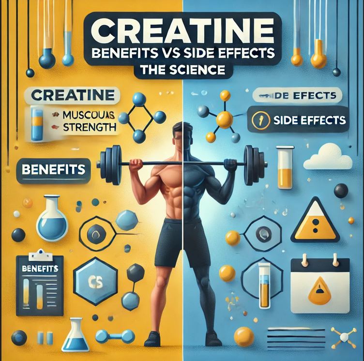 Creatine: Benefits vs Side Effects (The Science) Everything You Need to Know for Better Performance