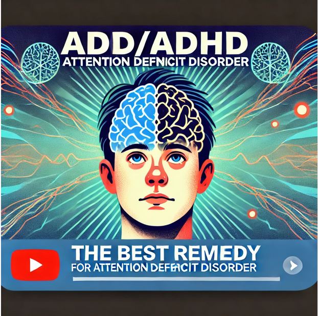 The Best Remedy for ADD/ADHD (Attention Deficit Disorder)