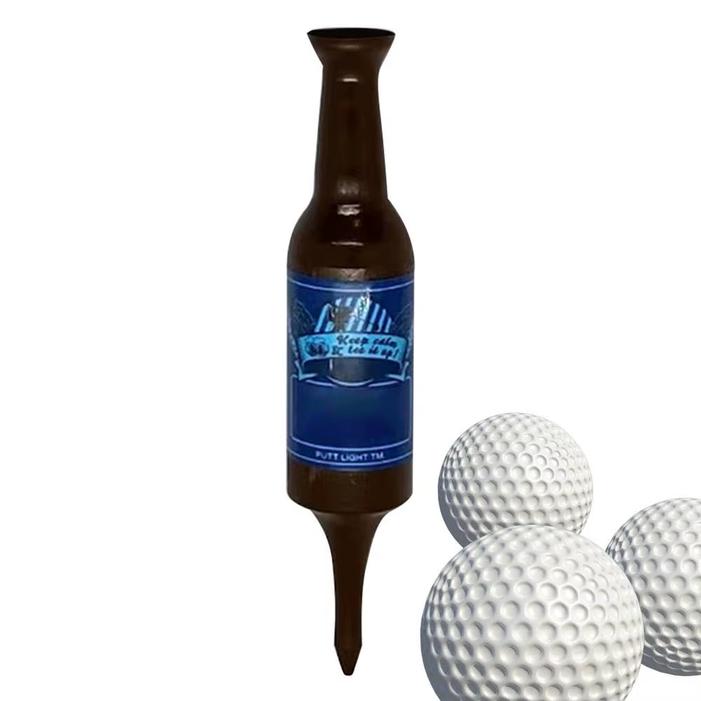 Funny Golf Tees Novelty Bottle Shape Golf Tees Portable Golf Accessories for Father'S Day Gifts Funny Golf Training Equipment
