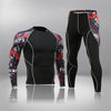 Top Quality Sports Suit Husband Men'S Compression Fleece Sweat Quick Drying Thermo Men'S Gym Longsleeve Tracksuit Sportswear