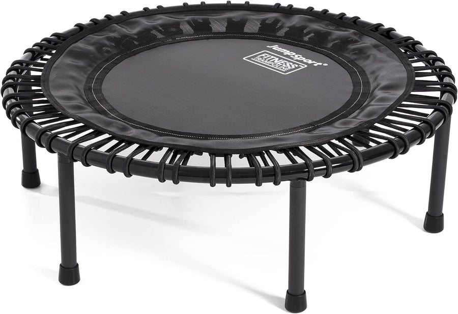 Mini Trampoline with Premium Bungees, Workout DVD, and Online Access to Video Workouts