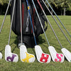 Montale Golf Iron Covers 10Pcs, Golf Iron Head Covers Leather Golf Iron Covers Set Colorful Golf Iron Headcovers,Golf Club Head Covers for Iron Customize & Non-Customiz
