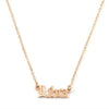 Old English Zodiac Necklace