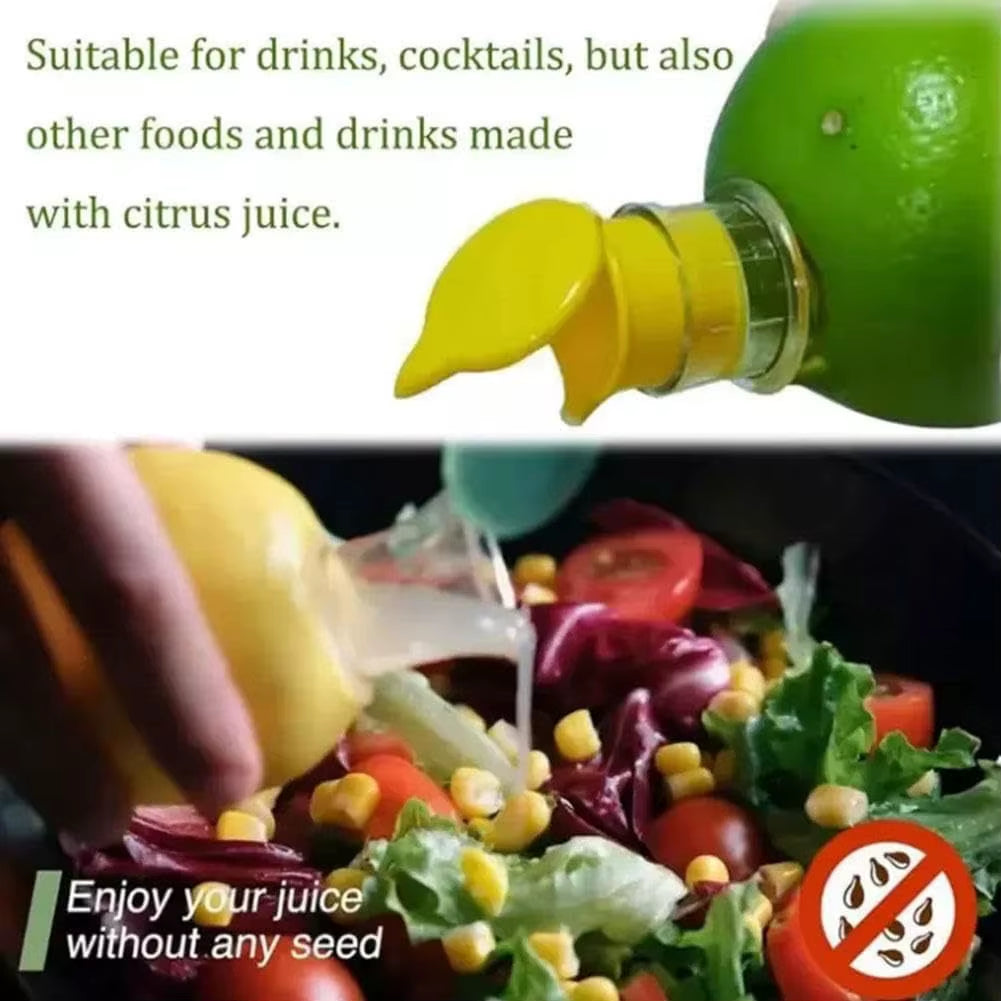 Plastic Manual Citrus Juicer, Mini Lemon Juicer, Orange Squeezer, Easy Juice Extractor, Freshness Preserving, Kitchen Sttuff