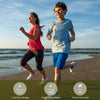 Slim Fitness Tracker Watch for Kids Girls Boys Teens, Waterproof Activity Tracker with Pedometer, Calorie and Step Counter, Sleep Monitor, Silent Alarm Clock(Dual Bands)
