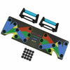 9 in 1 Push up Rack Board System Fitness Workout Train Home Gym Exercise Stands