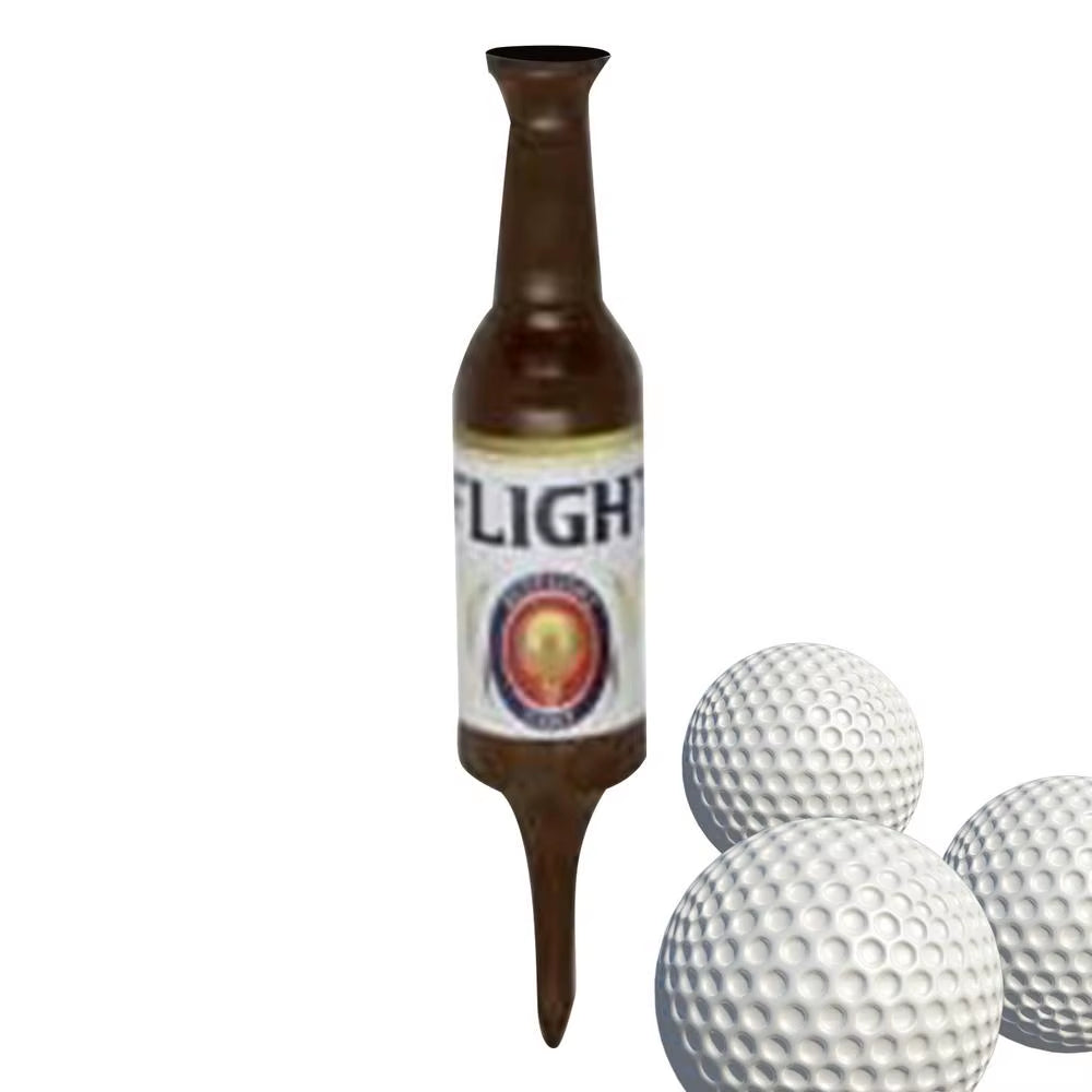 Funny Golf Tees Novelty Bottle Shape Golf Tees Portable Golf Accessories for Father'S Day Gifts Funny Golf Training Equipment