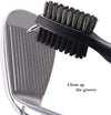 Golf Towel for Golf Bag with Clip and Accessories Set |2 Golf Towels | Golf Cleaning Brush |Golf Gifts for Men, Women