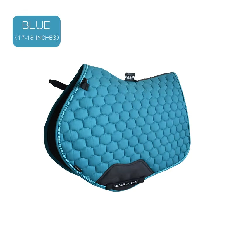 3D Sweat-Wicking Saddle Pad for Horses Horse Equipment Comfortable Breathable Horseback Riding Gear