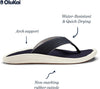 Ulele Men'S Beach Sandals, Water Resistant Flip Flops, Arch Support & Comfort Fit, Lightweight & Durable, Enhanced Grip & Traction