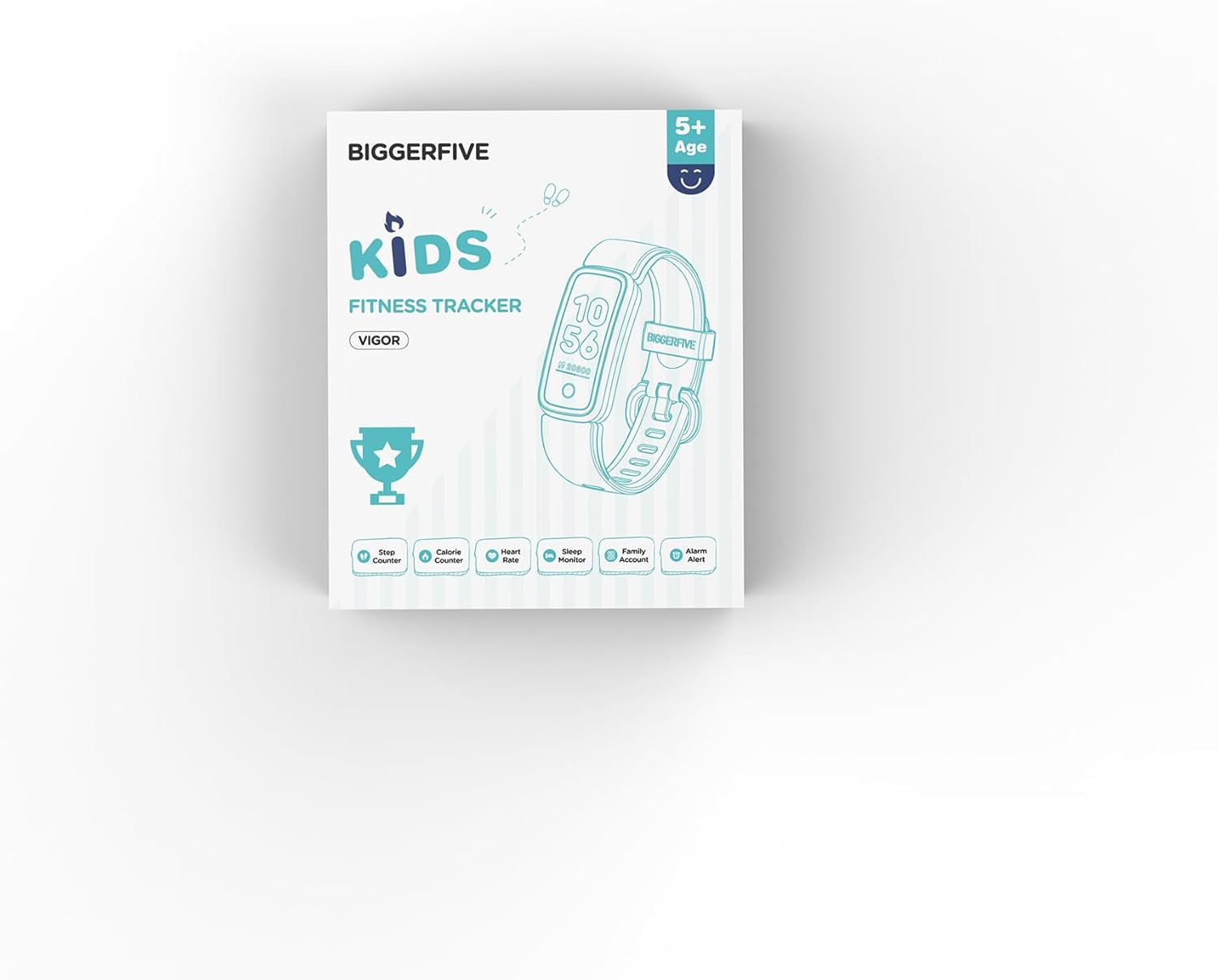 Vigor Kids Fitness Tracker for Girls & Boys Ages 5-15, Kids Watch with IP68 Waterproof, Pedometer, Activity Tracker with Heart Rate & Sleep Monitor, Calorie & Step Counter Watch