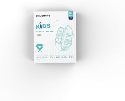 Vigor Kids Fitness Tracker for Girls & Boys Ages 5-15, Kids Watch with IP68 Waterproof, Pedometer, Activity Tracker with Heart Rate & Sleep Monitor, Calorie & Step Counter Watch