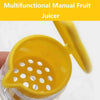 Plastic Manual Citrus Juicer, Mini Lemon Juicer, Orange Squeezer, Easy Juice Extractor, Freshness Preserving, Kitchen Sttuff