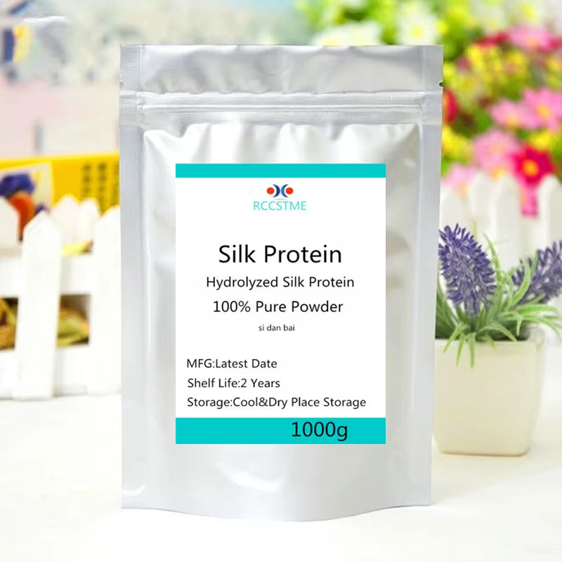 Factory Supply High Quality Hydrolyzed Silk Protein Powder Silk Protein Peptide