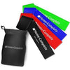 Resistance Bands Exercise Loops- Set of 4 Resistant Workout Bands for Fitness Muscle Tonin