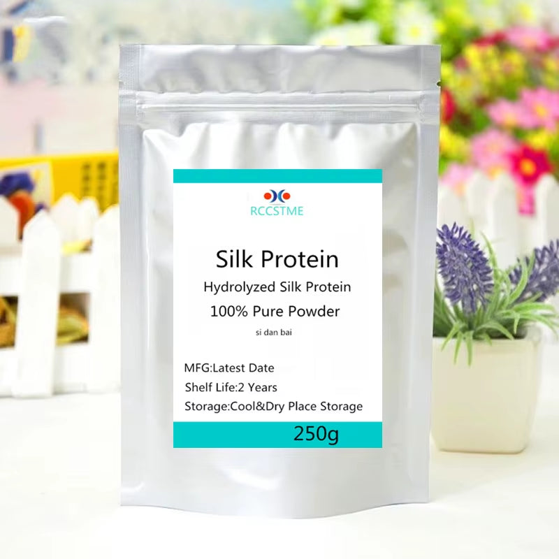 Factory Supply High Quality Hydrolyzed Silk Protein Powder Silk Protein Peptide