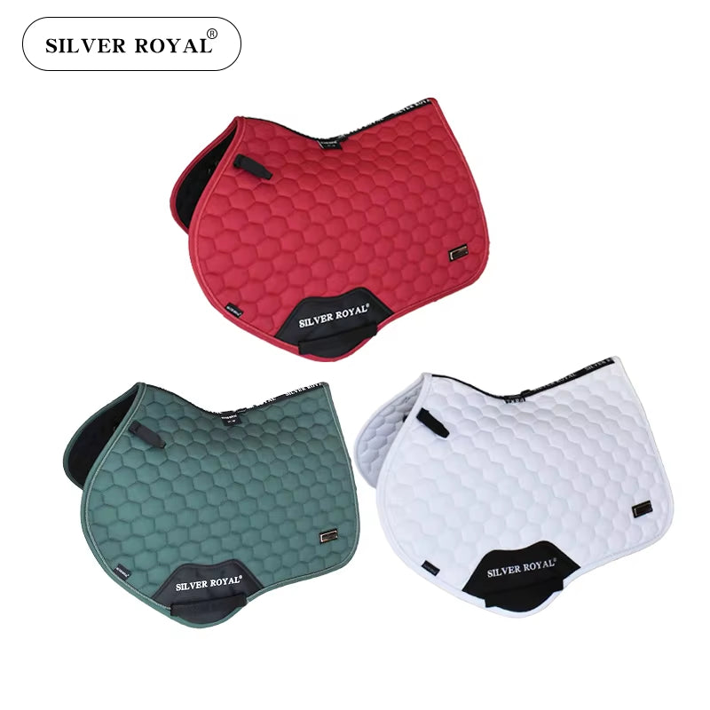 3D Sweat-Wicking Saddle Pad for Horses Horse Equipment Comfortable Breathable Horseback Riding Gear