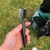 Golf Towel for Golf Bag with Clip and Accessories Set |2 Golf Towels | Golf Cleaning Brush |Golf Gifts for Men, Women