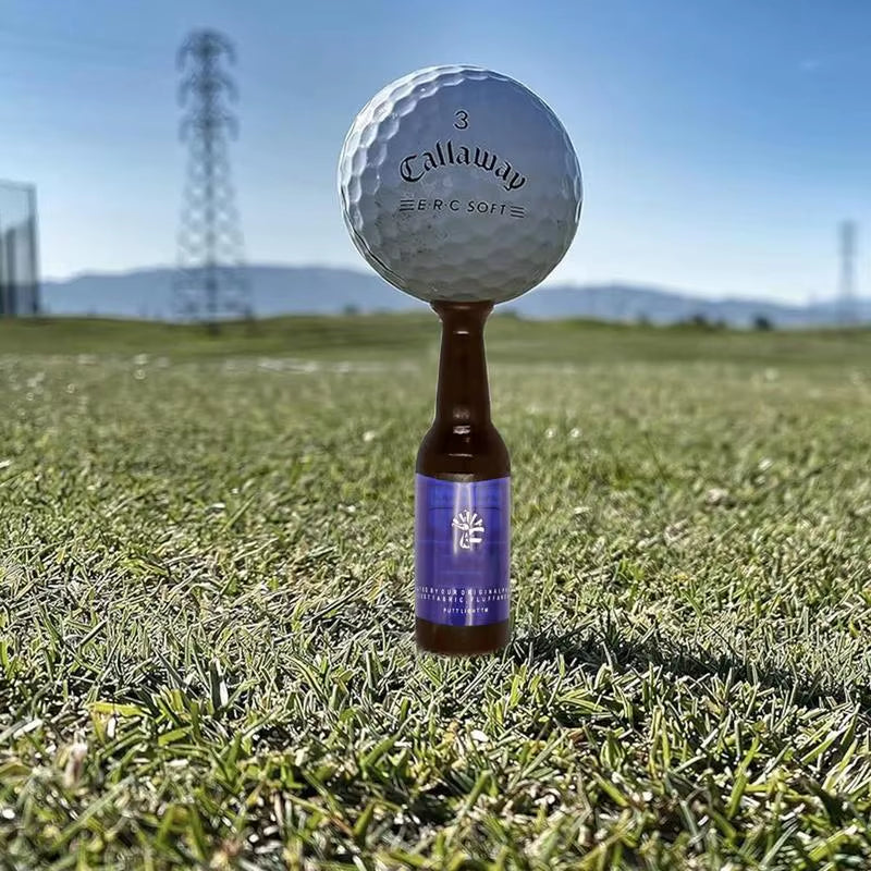 Funny Golf Tees Novelty Bottle Shape Golf Tees Portable Golf Accessories for Father'S Day Gifts Funny Golf Training Equipment