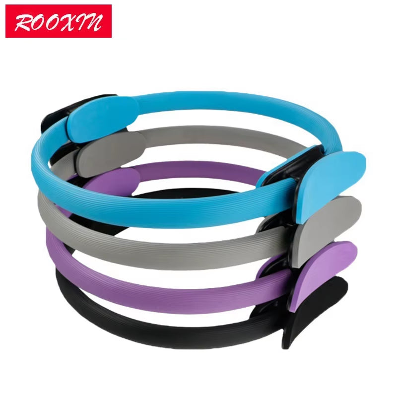 Yoga Fitness Ring Pilates Ring Women Girl Exercise Home Resistance Elasticity Yoga Gym Workout Pilates Circle Yoga Circle ﻿