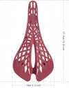 Bike Saddle Comfy Ultralight Mountain Bike Road Bicycle Hollow Out Spider Seat Cushion Bicycle Accessories