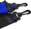 Golf Ball Bag for 3 Balls and Tees (Black+Blue)