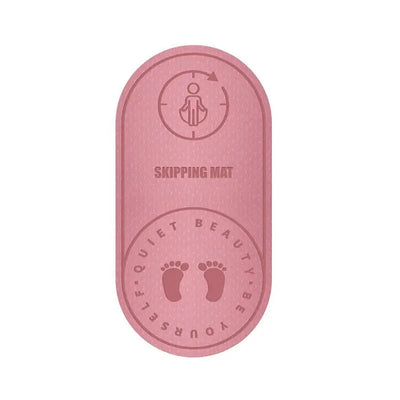 Anti-Noise Jump Rope Mat Tpe Non-Slip Exercise Yoga Mat Home Gym Shock Absorption Pad Portable Outdoor Fitness Accessories