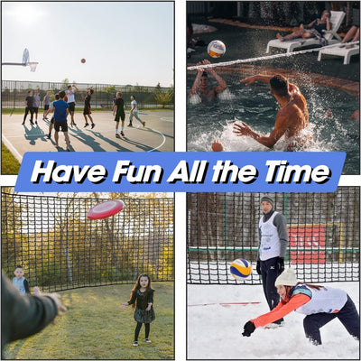 20Ft,30Ft,40Ft Soccer Net for Soccer Goal, Football Net Soccer Backstop Net High