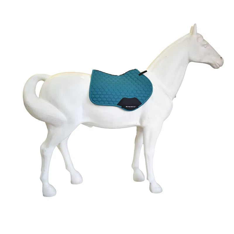 3D Sweat-Wicking Saddle Pad for Horses Horse Equipment Comfortable Breathable Horseback Riding Gear