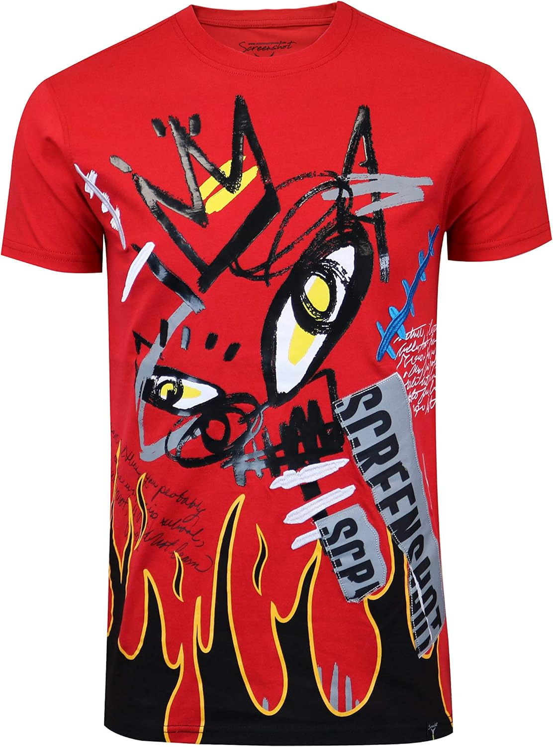 -1202-SS-2 Mens Hipster Hip-Hop Premium Urban Streetwear Latest Animation Fashion T-Shirts