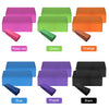 Yoga Block 2 Pack Yoga Blocks with Yoga Strap EVA Foam Fitness Exercise Yoga Blocks Bricks Set for Home Gym Fitness