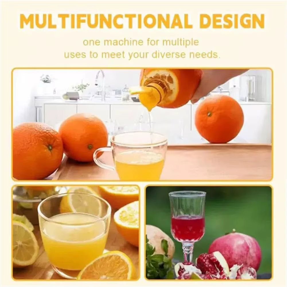 Plastic Manual Citrus Juicer, Mini Lemon Juicer, Orange Squeezer, Easy Juice Extractor, Freshness Preserving, Kitchen Sttuff