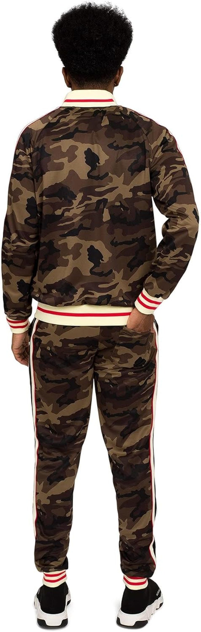 Men'S Tiger Pattern Tracksuit Sets