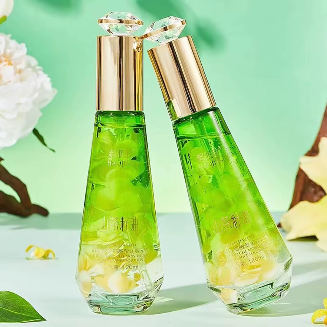 Camellia Seed Leukocyte Essence Facial Care Brighten Skin Moisturizing Soothing Oil Control Face Serum Korea Skin Care Products