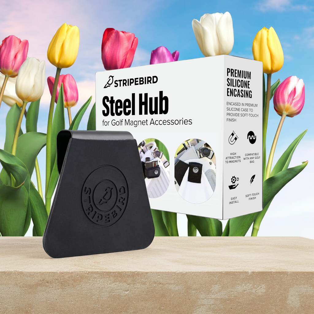 - Steel Hub for Golf Magnet Accessories - Metal Attachment for Golf Bag Magnet Products - Easily Access Magnetic Golf Accessories from Your Golf Bag
