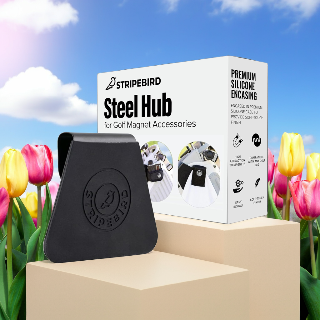 - Steel Hub for Golf Magnet Accessories - Metal Attachment for Golf Bag Magnet Products - Easily Access Magnetic Golf Accessories from Your Golf Bag