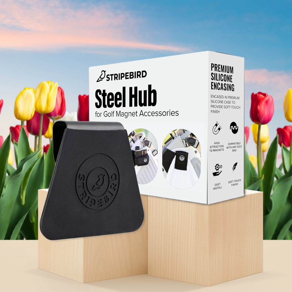 - Steel Hub for Golf Magnet Accessories - Metal Attachment for Golf Bag Magnet Products - Easily Access Magnetic Golf Accessories from Your Golf Bag